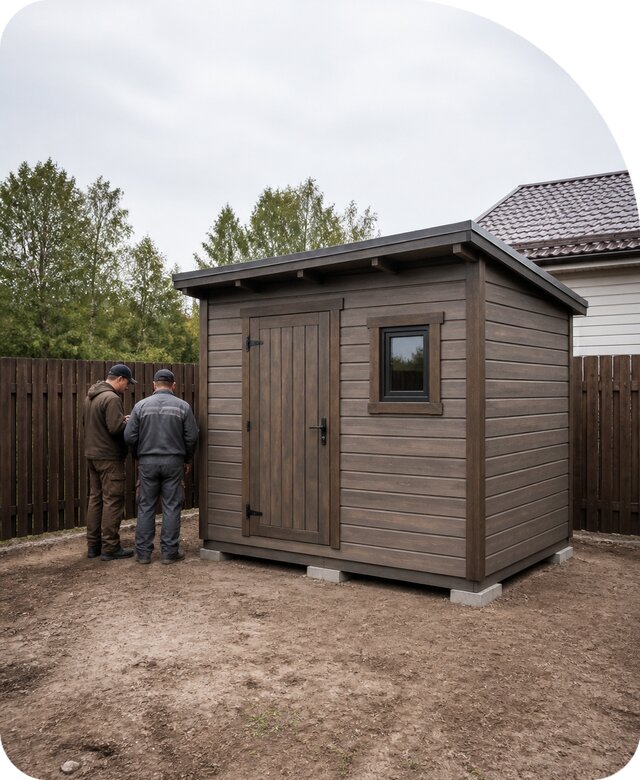 Бытовка хозблок в Губкине по цене от 66027 р. | РадиДОМА-Гбк
